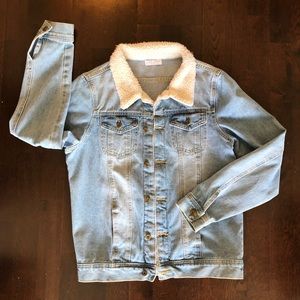 Light denim jacket